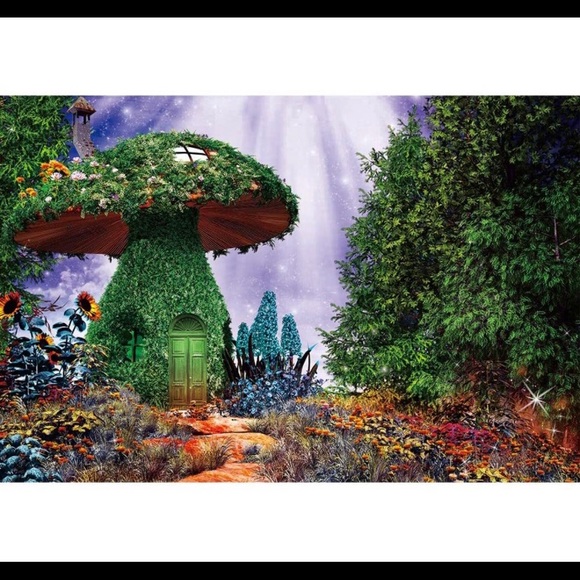 🆕 Ingooood- Jigsaw Puzzles 1000 Pieces for Adult- Fantasy Series-Mushroom House - Picture 2 of 8